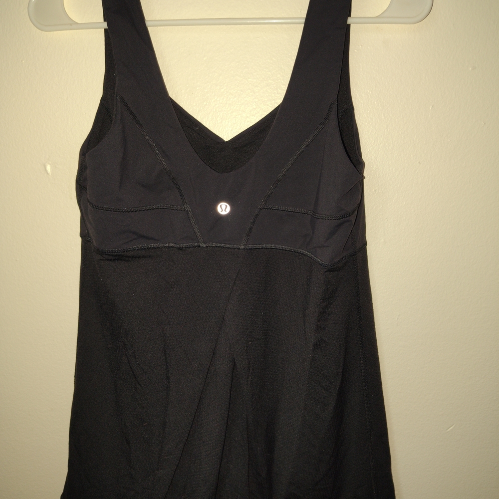 Black Athletic Tank Top